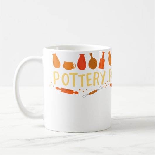Töpferei Kaffeetasse (Links)