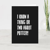 Töpferei Karte (Vorderseite)