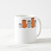 Töpferei Keramik Kaffeetasse (VorderseiteRechts)