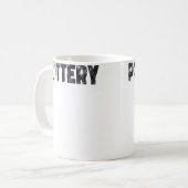 Töpferei Keramik Künstler Töpferei Kaffeetasse (Vorderseite Links)