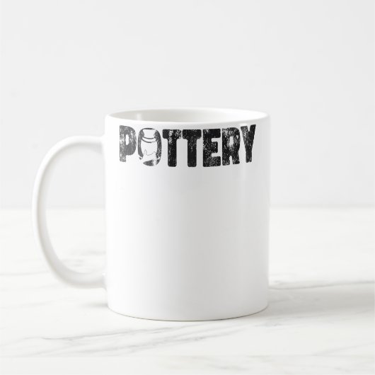 Töpferei Keramik Künstler Töpferei Kaffeetasse (Links)