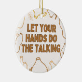 Töpferei Keramik Ornament (Rechts)