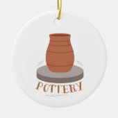 Töpferei Keramik Ornament (Vorne)