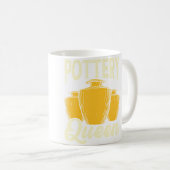 Töpferei-Königin Kaffeetasse (VorderseiteRechts)
