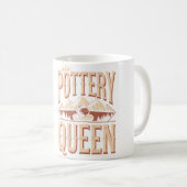 Töpferei Königin Kaffeetasse (VorderseiteRechts)
