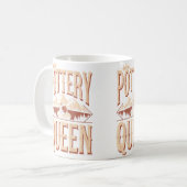 Töpferei Königin Kaffeetasse (Vorderseite Links)