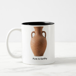 Töpferei-Mug Pure & Earthy, rustikale Tasse