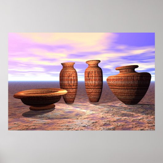 Töpferei Poster (Vorne)