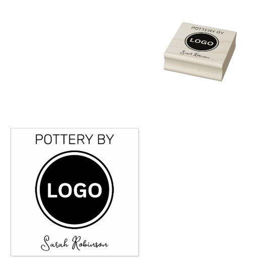 Töpferei von gummistempel (Stempel)