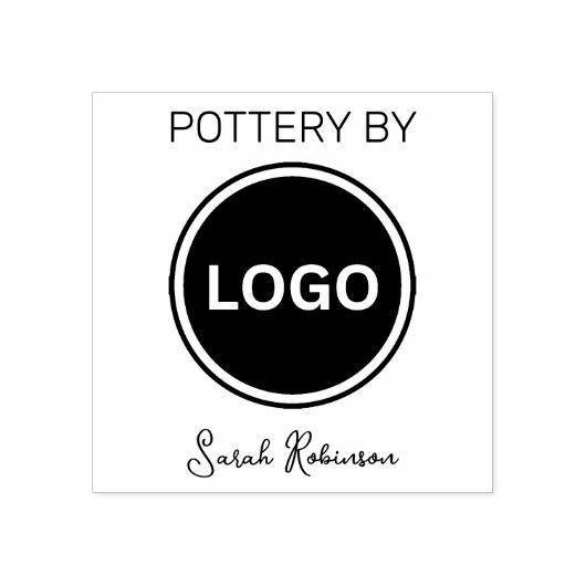 Töpferei von gummistempel (Prägung)