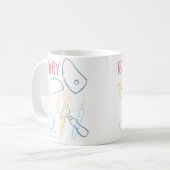 Töpferei-Werkzeuge Kaffeetasse (Vorderseite Links)