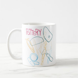 Töpferei-Werkzeuge Kaffeetasse