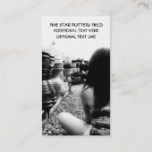 Töpferfeld Visitenkarte (Rückseite)