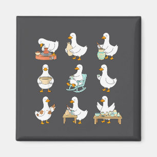 Töpferflüsterer T Er Keramik Alberner Gans Macht T Magnet