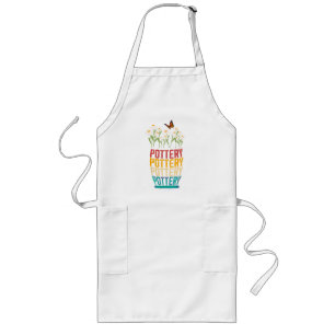 Töpfergeschenk, Töpferei Lover, Gärtner Geschenk,  Lange Schürze