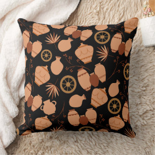 Töpferische Ton-Keramiken Künstlerposten Blumenmus Kissen