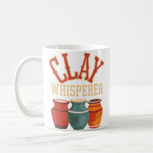 Töpferkunst Clay Whisperer Kaffeetasse