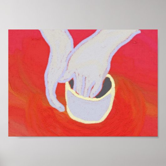 Töpferkunst Poster (Vorne)