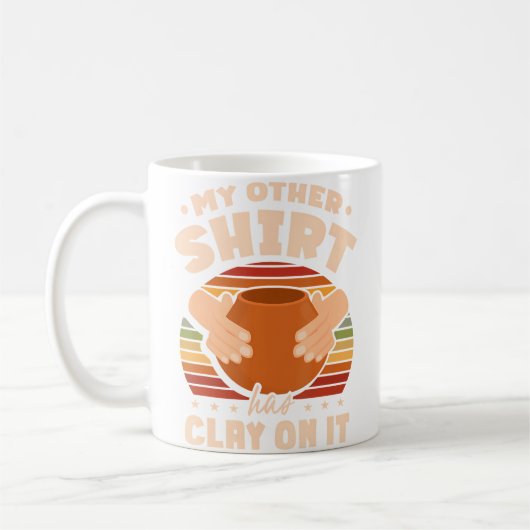 Töpferkünstler Kaffeetasse (Links)