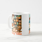 Töpferkünstler Keramik Tonflüsterer Töpfer Kaffeetasse (Vorderseite Links)