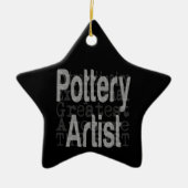 Töpferkünstlerin Keramik Ornament (Vorne)