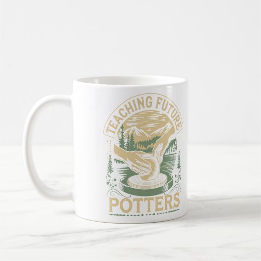 Töpferlehrer Kaffeetasse (Links)