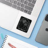 Töpferliebhaberin Mädchen Aufkleber (Laptop mit iPhone)