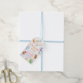 Töpfermal-Geburtstag Geschenkanhänger (Mit Garn)