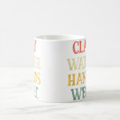 Töpfern Ton Wasser Hände Scheibe Steingut Töpfer Kaffeetasse (Mittel)