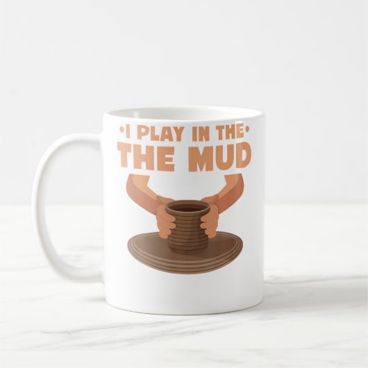 Töpferton Kaffeetasse (Links)