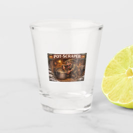 Topfkratzer Isländischer Yule Lad Schnapsglas