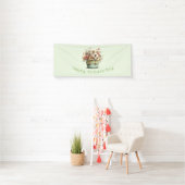 Topfpflanzen Blumen Cozy Shabby Cute Muttertag Banner (Insitu)