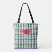 Topfpflanzen-Muster Tasche (Rückseite)