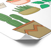 Topfpflanzen Poster (Ecke)