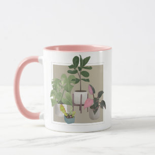 Topfpflanzen Tasse