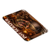 Topfschaber Isländischer Yule Lad Magnet (Rechte Seite)