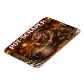 Topfschaber Isländischer Yule Lad Magnet (Linke Seite)
