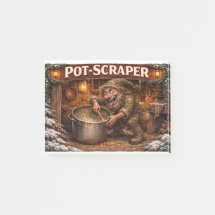 Topfschaber Isländischer Yule-Lad Post-it Klebezettel