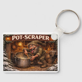 Topfschaber Isländischer Yule Lad Schlüsselanhänger