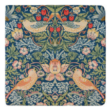 TOPFUNTERSETZER: WILLIAM MORRIS : STRAWBERRY THIEV