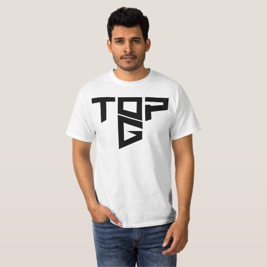 TopG-Stil Merge gut aussehendes schlaues Design T-Shirt (Vorne ganz)