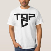 TopG-Stil Merge gut aussehendes schlaues Design T-Shirt (Vorderseite)
