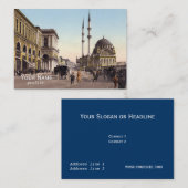 Tophane Quadrat, Istanbul Visitenkarte (Vorne/Hinten)