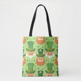 Tophat Leprechaun Muster Tasche