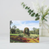 Topiary Art Postkarte (Stehend Vorderseite)