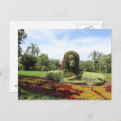 Topiary Art Postkarte (Vorne/Hinten)
