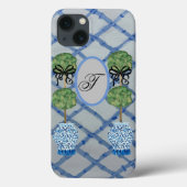 Topiary Blue Ginger Jars Jar Mat Case-Mate iPhone Hülle (Rückseite)