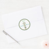 Topiary Brautparty Bevorzugung Sticker (Umschlag)