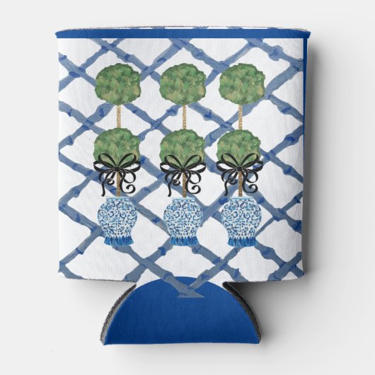 Topiary Chinoiserie Ginger Jar Can Cooler Dosenkühler (Vorderseite)