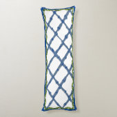 Topiary Chinoiserie Ginger Jar Jars Lumbar Seitenschläferkissen (Rückseite (Vertikal))